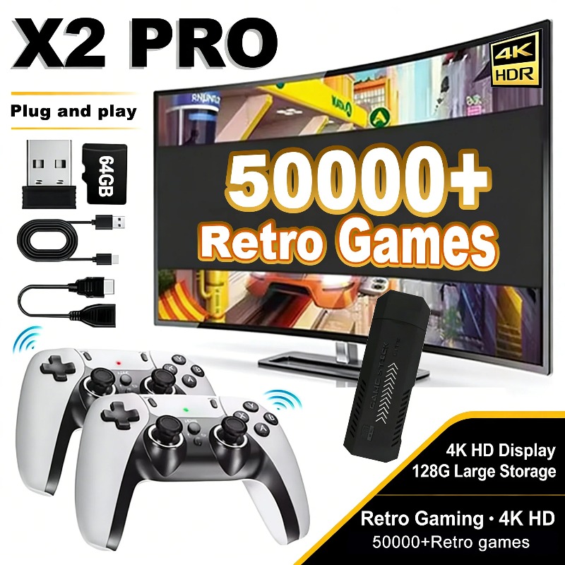 Игровая консоль X2 Pro включае – обзор и цена Retro Gaming X2 Pro