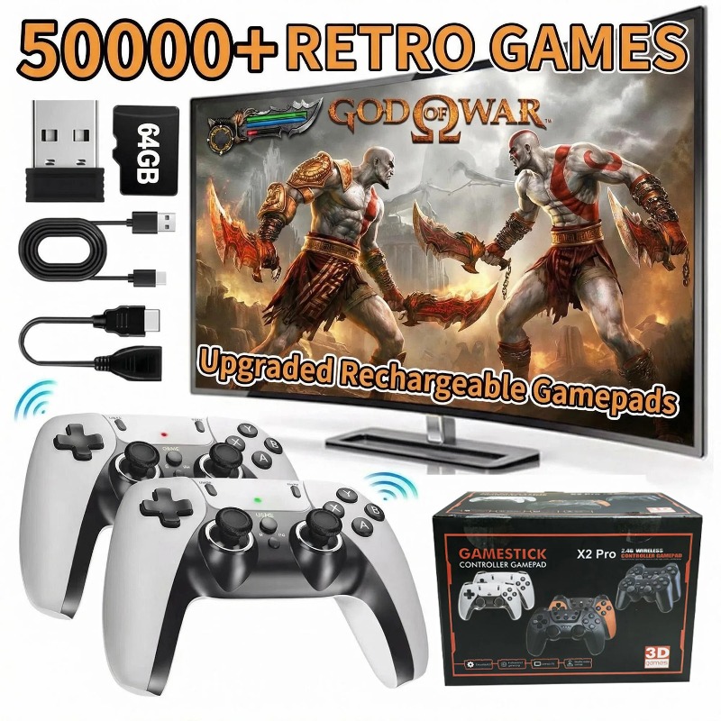 Игровая консоль X2 Pro включае – обзор и цена Retro Gaming X2 Pro