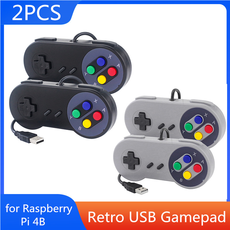 2 шт. USB-геймпад Ретро игрово – обзор и цена Retro Gaming With Raspberry Pi