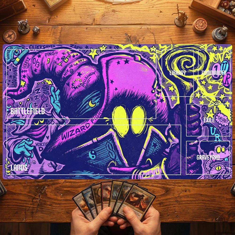 Игровой коврик TCG Retro Neon  – обзор и цена Mouse Gaming Retro