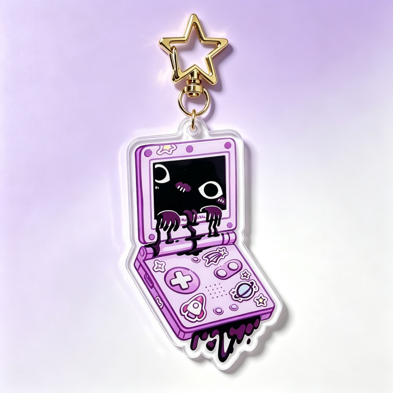 Акриловый брелок для игровой к – обзор и цена Retro Gaming Keychain