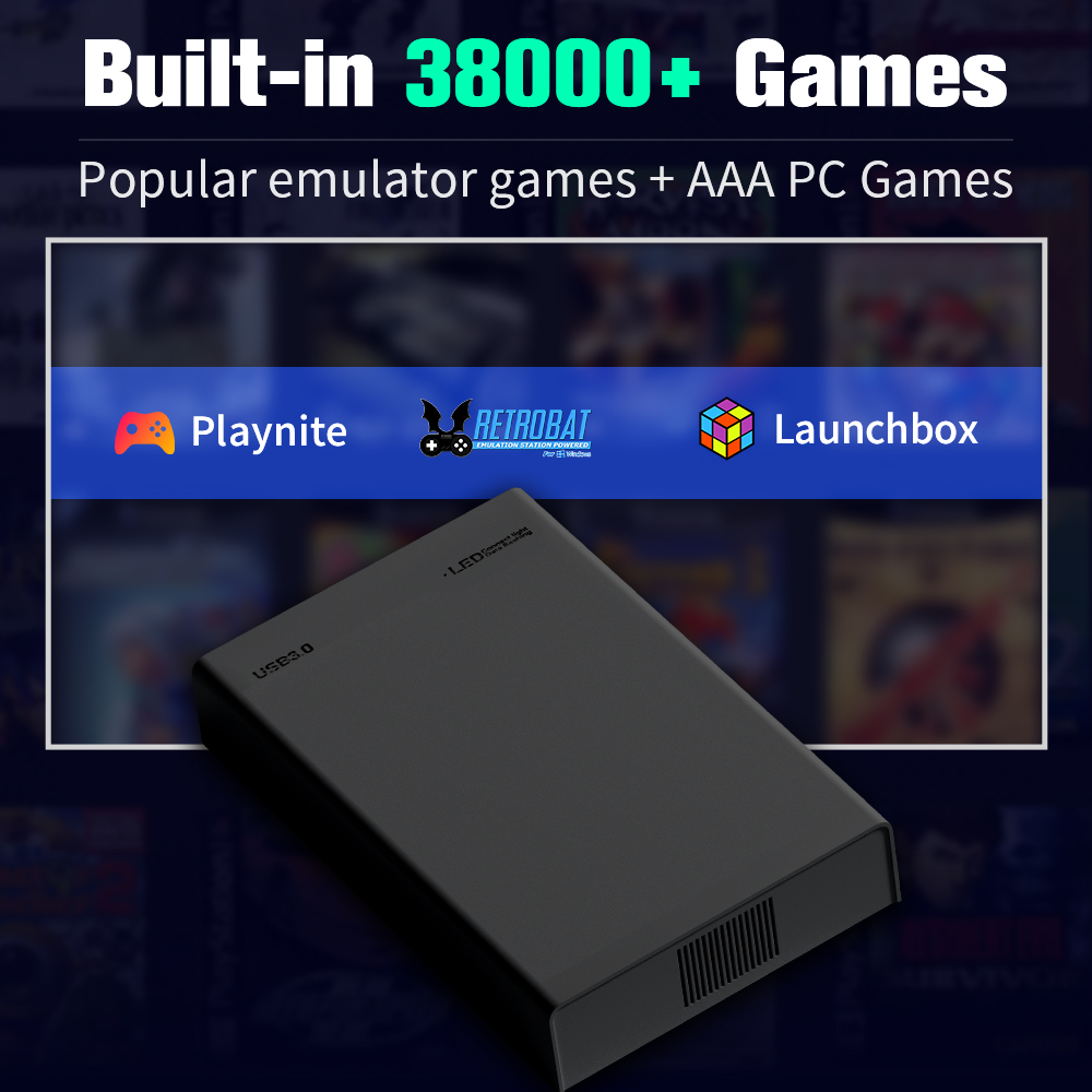 Игровой жесткий диск на 500 ГБ – обзор и цена Retro Gaming Ps3