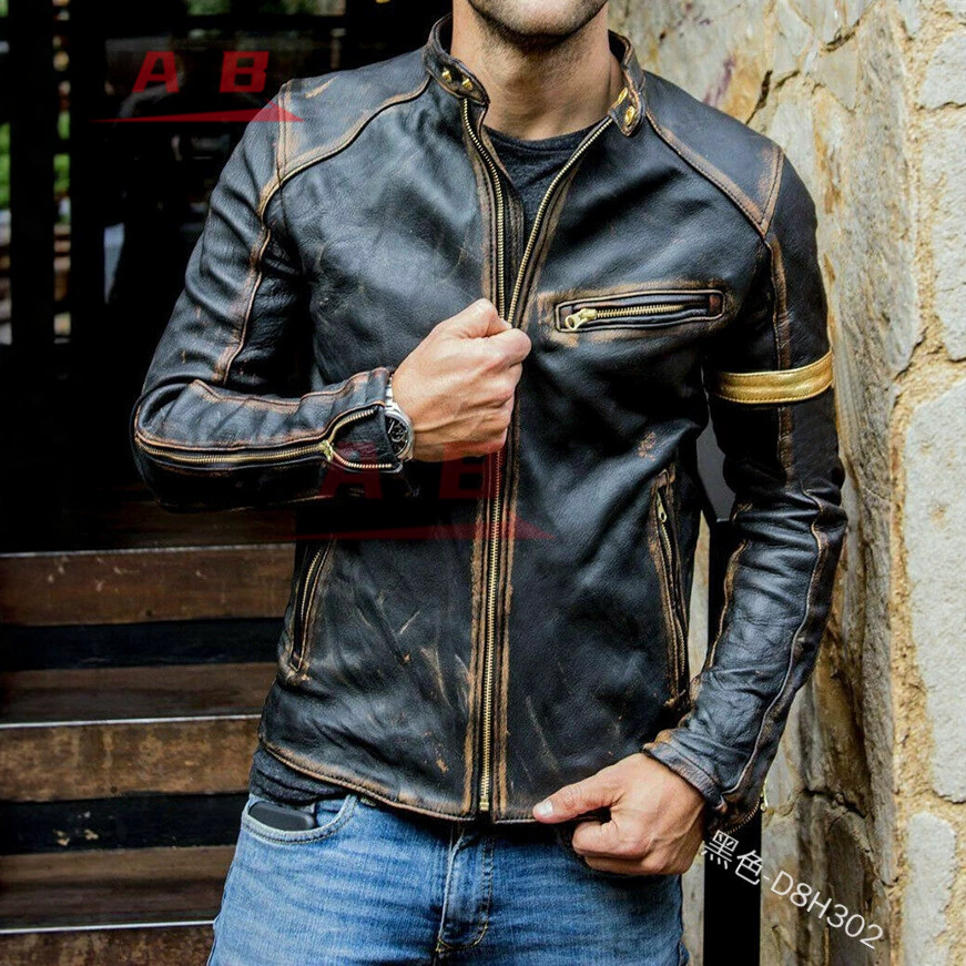 Мотоциклетная кожаная куртка в – обзор и цена Retro Gaming Jacket