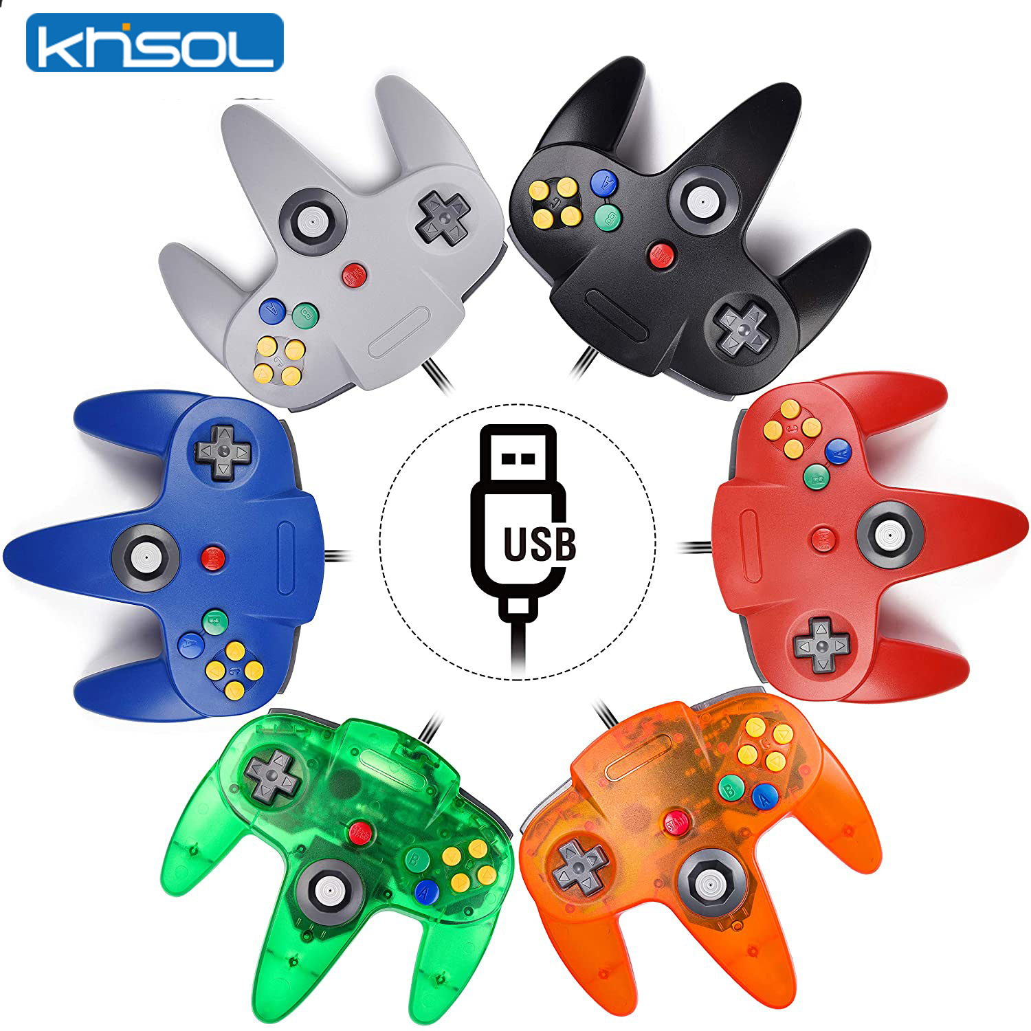 Контроллер N64, классический U – обзор и цена Retro Gaming Usb