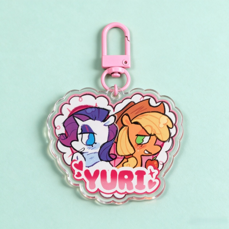 Акриловый брелок Yuri Time с м – обзор и цена Retro Gaming Keychain